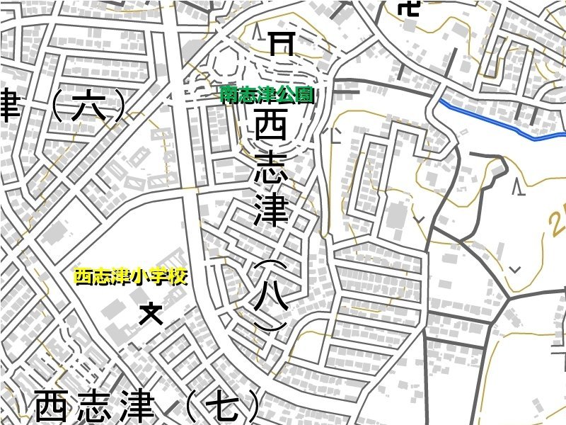 西志津８丁目駐車場Map