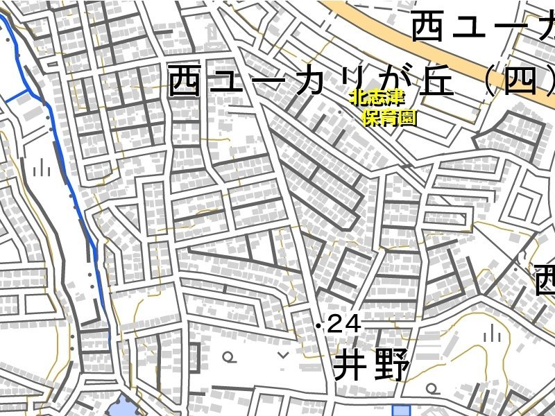 井野２駐車場Map