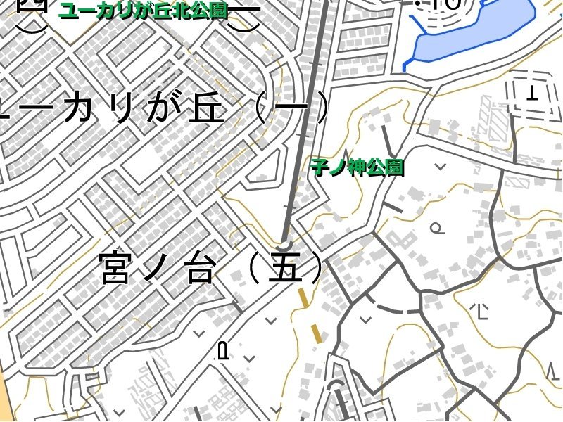 宮ノ台５丁目駐車場Map